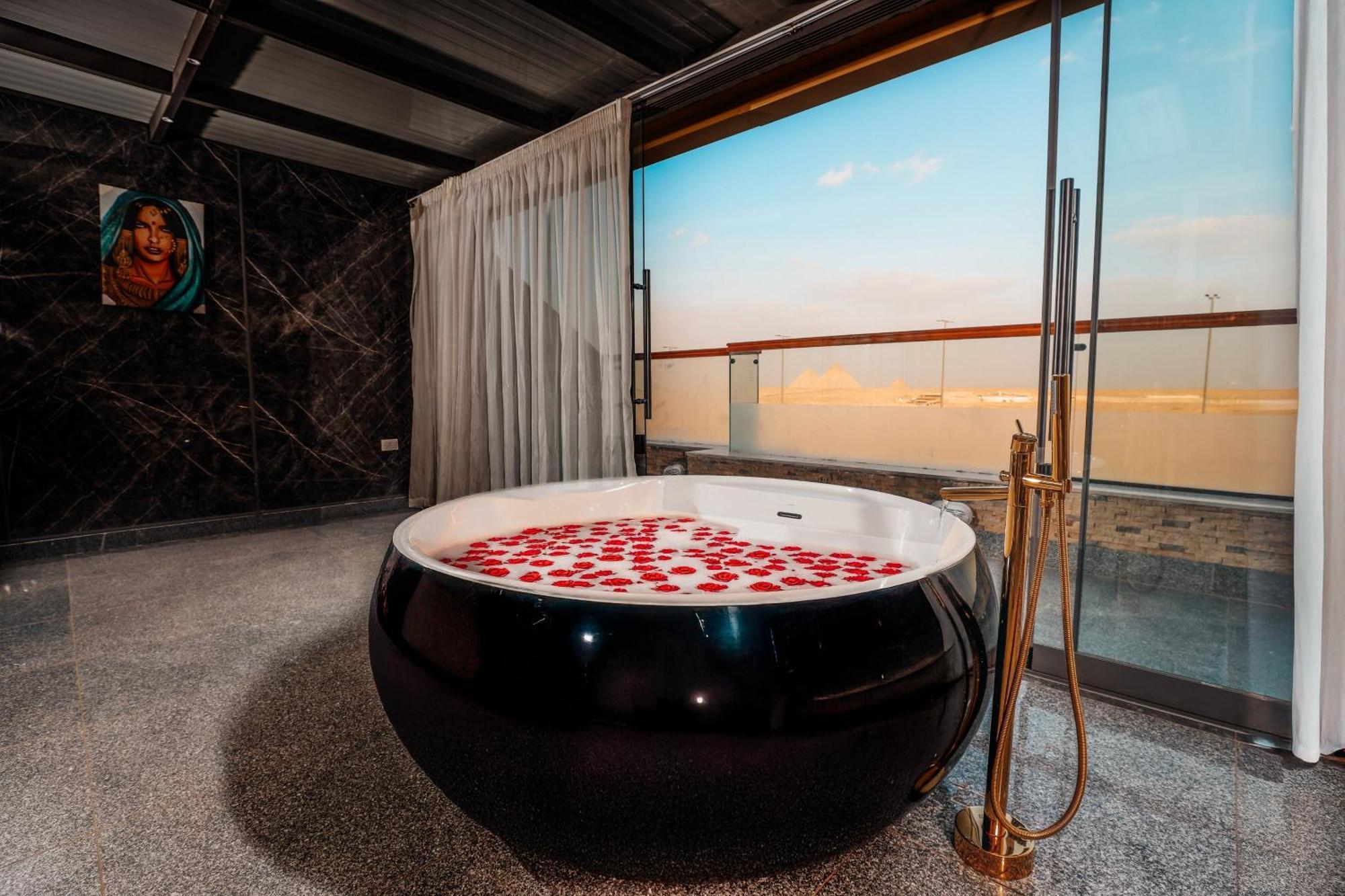Sultan Pyramids View Inn Kafret el-Gabal 외부 사진